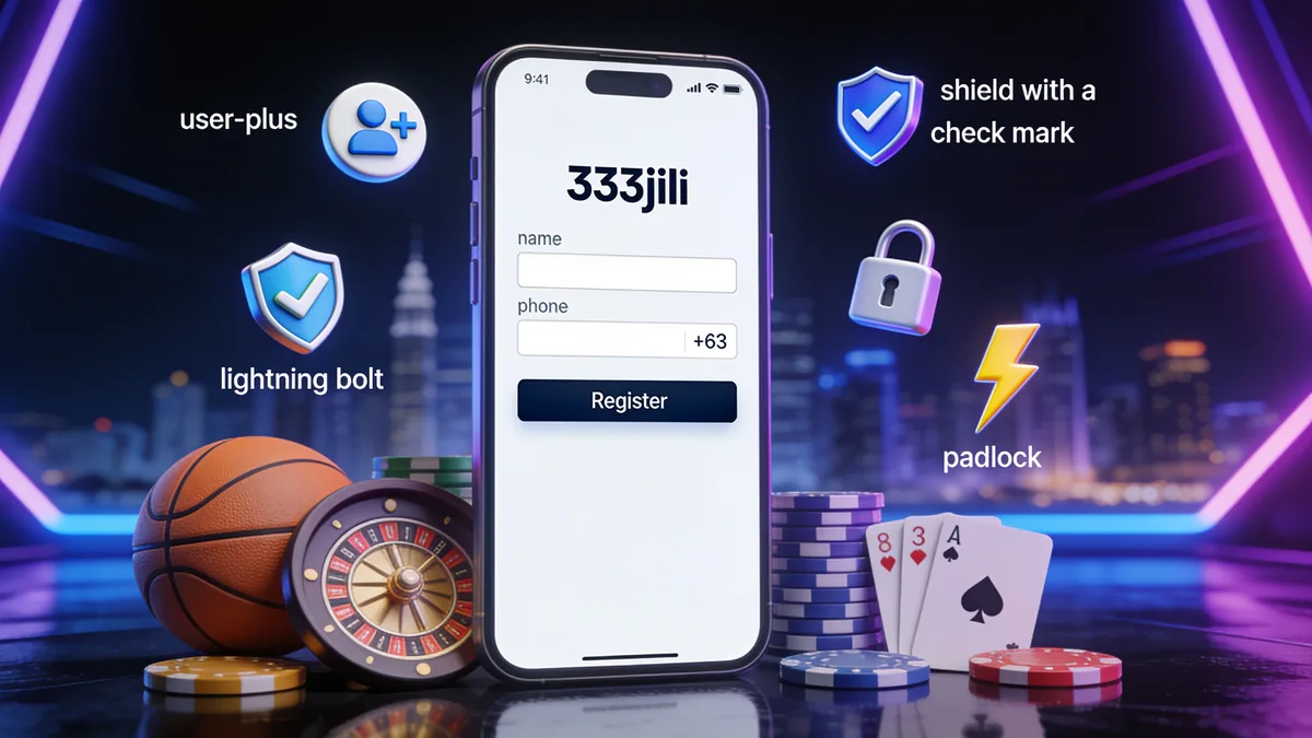 How to Register at 333jili Casino for players in the Philippines